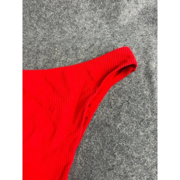 LPA Revolve Swim Suit Women Small Red Ribbed Baby Doll Stretch Bottom - Picture 4 of 8